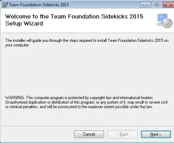 Key Features of Team Foundation Sidekicks 2015