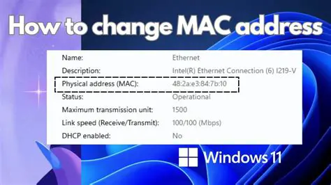 Key Features of Technitium MAC Address Changer