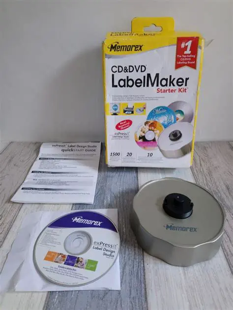 Key Features of the AMF CD and DVD Label Maker