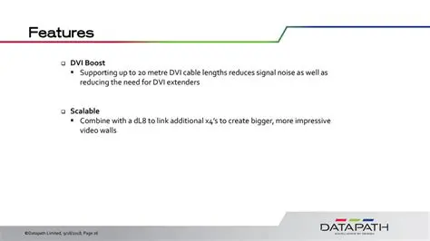 Key Features of the Datapath DL8