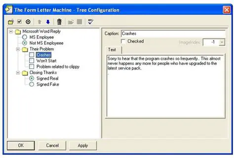 Key Features of The Form Letter Machine