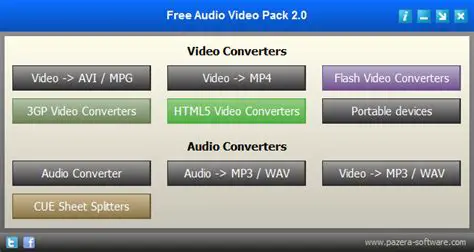 Key Features of the Free Audio Video Pack
