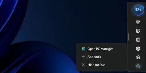 Key Features of the Full PC Toolbar