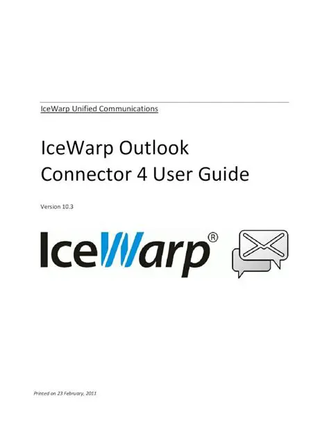 Key Features of the IceWarp Outlook Connector