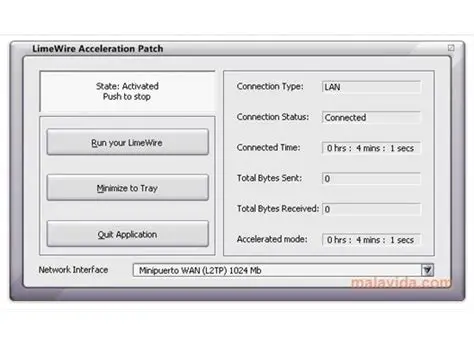 Key Features of the LimeWire Acceleration Patch