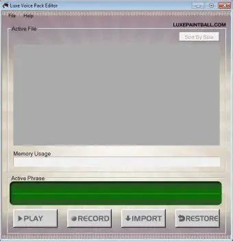 Key Features of the Luxe Voice Pack Editor