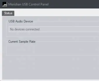 Key Features of the Meridian USB2 Audio Driver