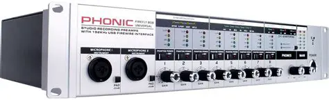 Key Features of the Phonic FireFly 808 and 808U Firewire Interface