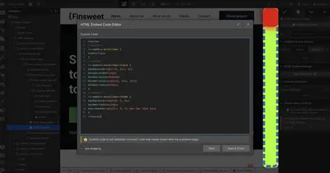 Key Features of the Renegade CSS Scrollbar Color Designer