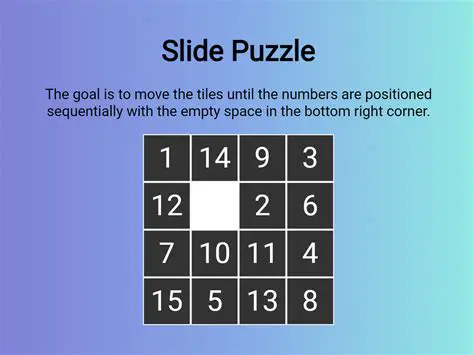 Key Features of the Sliding Puzzle Game Software