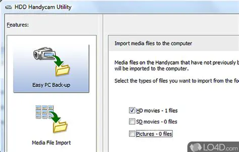 Key Features of the Sony Picture Utility