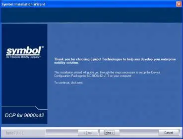 Key Features of the Symbol Device Configuration Package for MC9090c50