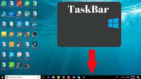 Key Features of the Task Bar