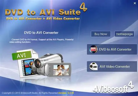 Key Features of the TOP DVD to AVI Suite