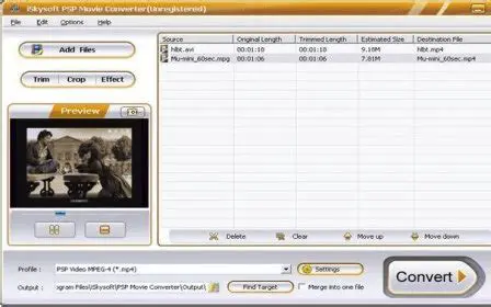Key Features of the Ultra PSP Movie Converter