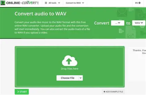 Key Features of the WAV Conversion Tool