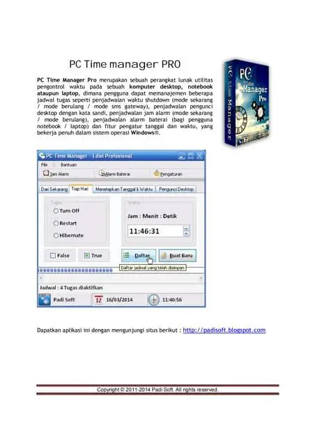 Key Features of Time Manager Pro