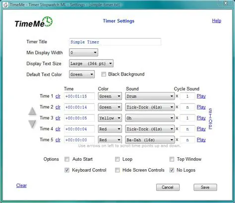 Key Features of TimeMe Timer Stopwatch ML
