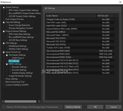 Key Features of TMPGEnc DVD Author