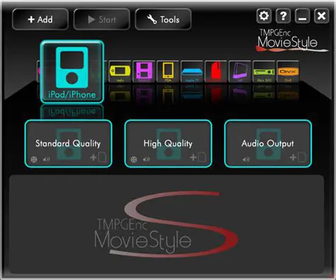 Key Features of TMPGEnc MovieStyle for Carrozzeria