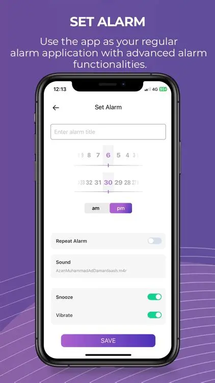 Key Features of TNT Prayer Alarm