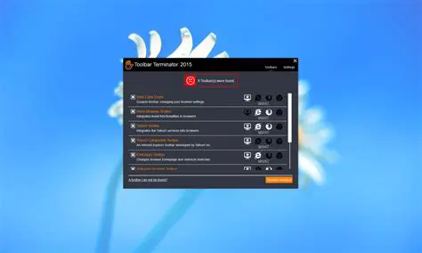 Key Features of Toolbar Terminator