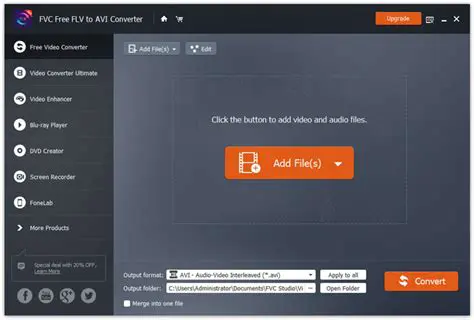 Key Features of Tutu FLV to AVI Converter