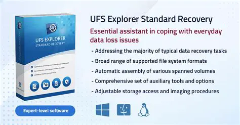 Key Features of UFS Explorer Standard Recovery