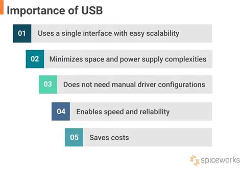 Key Features of USB Control Center