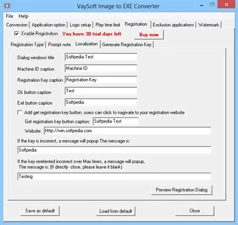 Key Features of VaySoft Excel to EXE Converter