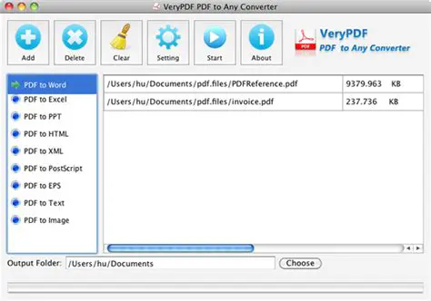 Key Features of VeryPDF Office To Any Converter