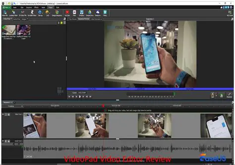Key Features of VideoPad Video Editor