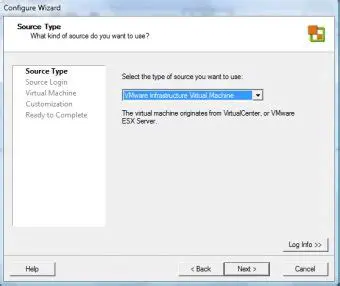 Key Features of VMware Converter Enterprise Client
