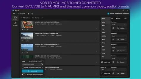 Key Features of VOB MP3 Converter