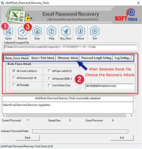 Key Features of Vodusoft Excel Password Recovery