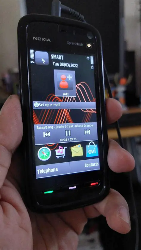 Key Features of Wallpaperio Nokia 5800 XpressMusic Maker