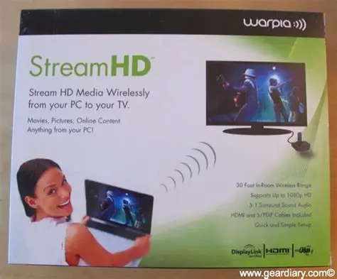 Key Features of Warpia StreamHD