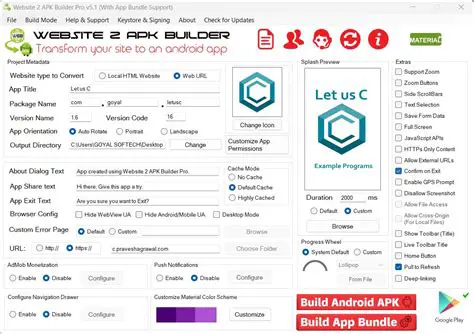 Key Features of Website APK Builder Pro
