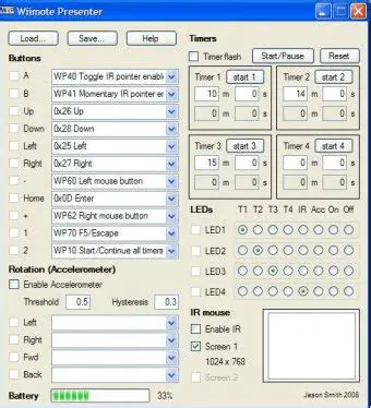 Key Features of Wiimote Presenter
