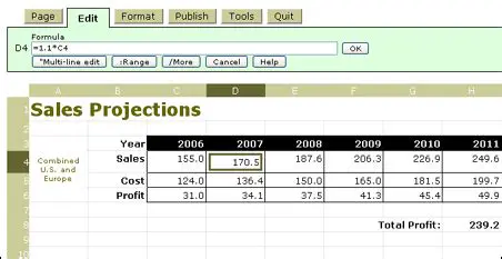 Key Features of WikiCalc Beta