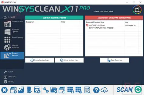 Key Features of WinSysClean X5