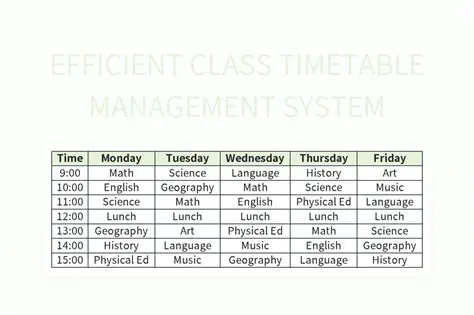 Key Features of Wise Timetable Basic