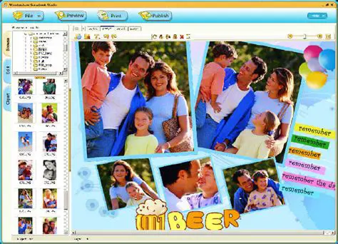 Key Features of Wondershare Scrapbook Studio