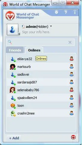 Key Features of World of Chat Messenger