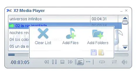 Key Features of X2 Media Player