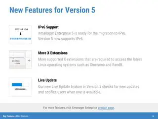 Key Features of Xmanager Enterprise