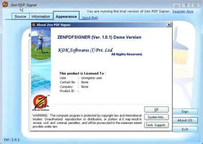 Key Features of Zen PDF Signer