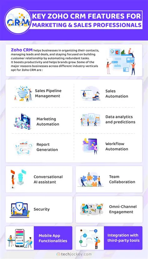 Key Features of Zoho CRM Plugin for Microsoft Office