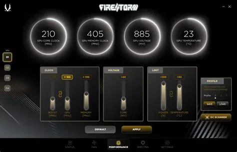 Key Features of ZOTAC FireStorm