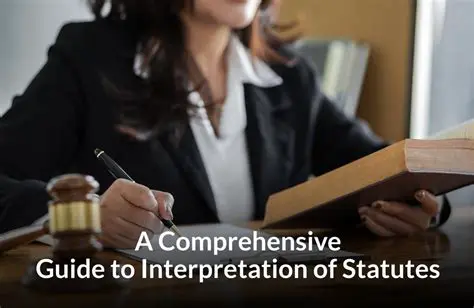 Key Statutes and Provisions